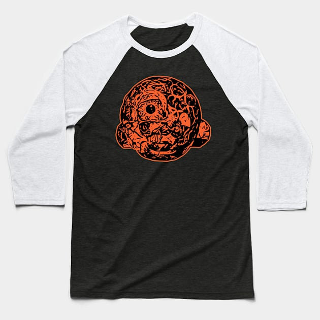 Cyclops Baseball T-Shirt by Abstract